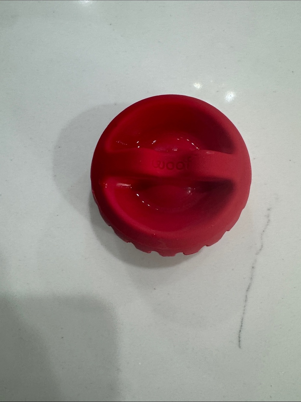 Red Interactive Dog Feeder Bowl - Brand: